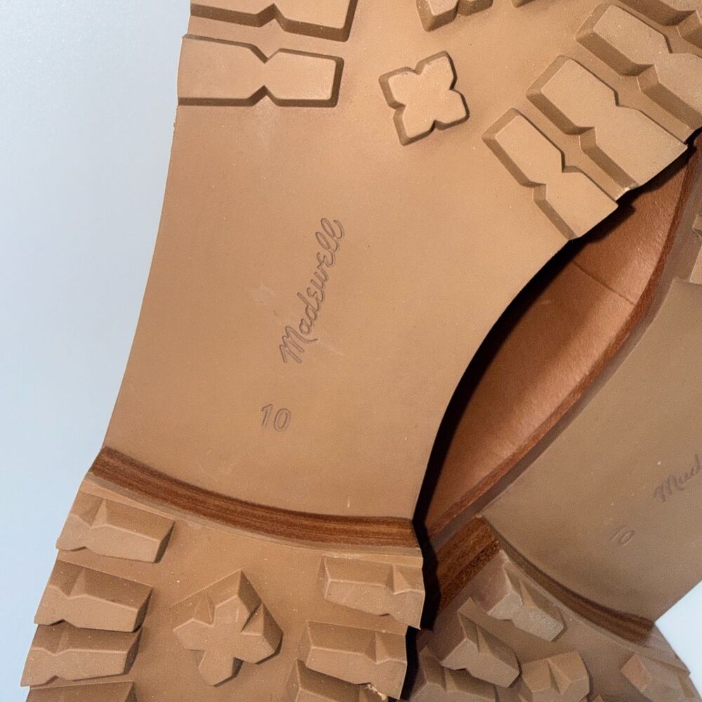 Madewell The Corinne Lug Sole Loafer - Tan 10 - Picture 11 of 11